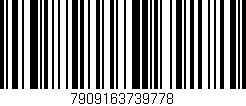 Código de barras (EAN, GTIN, SKU, ISBN): '7909163739778'