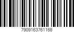 Código de barras (EAN, GTIN, SKU, ISBN): '7909163761168'