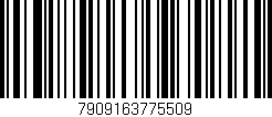 Código de barras (EAN, GTIN, SKU, ISBN): '7909163775509'