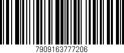 Código de barras (EAN, GTIN, SKU, ISBN): '7909163777206'