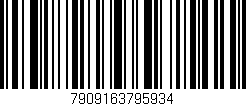 Código de barras (EAN, GTIN, SKU, ISBN): '7909163795934'