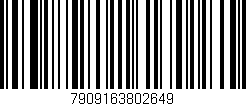 Código de barras (EAN, GTIN, SKU, ISBN): '7909163802649'