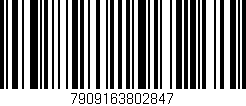 Código de barras (EAN, GTIN, SKU, ISBN): '7909163802847'