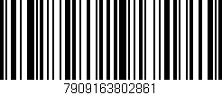 Código de barras (EAN, GTIN, SKU, ISBN): '7909163802861'