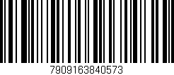 Código de barras (EAN, GTIN, SKU, ISBN): '7909163840573'
