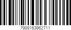 Código de barras (EAN, GTIN, SKU, ISBN): '7909163862711'