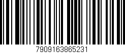 Código de barras (EAN, GTIN, SKU, ISBN): '7909163865231'