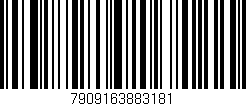 Código de barras (EAN, GTIN, SKU, ISBN): '7909163883181'