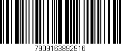 Código de barras (EAN, GTIN, SKU, ISBN): '7909163892916'