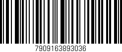Código de barras (EAN, GTIN, SKU, ISBN): '7909163893036'