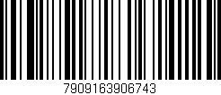 Código de barras (EAN, GTIN, SKU, ISBN): '7909163906743'