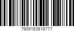 Código de barras (EAN, GTIN, SKU, ISBN): '7909163918777'