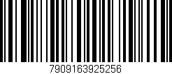 Código de barras (EAN, GTIN, SKU, ISBN): '7909163925256'