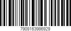 Código de barras (EAN, GTIN, SKU, ISBN): '7909163986929'