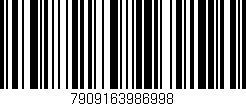 Código de barras (EAN, GTIN, SKU, ISBN): '7909163986998'