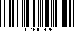 Código de barras (EAN, GTIN, SKU, ISBN): '7909163987025'