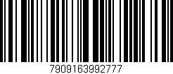 Código de barras (EAN, GTIN, SKU, ISBN): '7909163992777'
