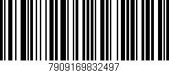 Código de barras (EAN, GTIN, SKU, ISBN): '7909169832497'