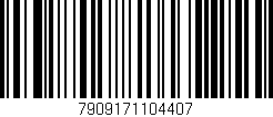 Código de barras (EAN, GTIN, SKU, ISBN): '7909171104407'