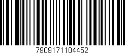 Código de barras (EAN, GTIN, SKU, ISBN): '7909171104452'