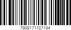 Código de barras (EAN, GTIN, SKU, ISBN): '7909171107194'