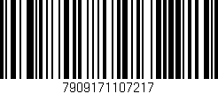 Código de barras (EAN, GTIN, SKU, ISBN): '7909171107217'