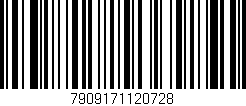 Código de barras (EAN, GTIN, SKU, ISBN): '7909171120728'