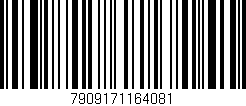 Código de barras (EAN, GTIN, SKU, ISBN): '7909171164081'