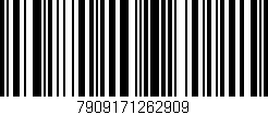 Código de barras (EAN, GTIN, SKU, ISBN): '7909171262909'