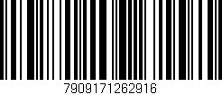 Código de barras (EAN, GTIN, SKU, ISBN): '7909171262916'