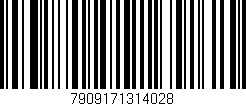 Código de barras (EAN, GTIN, SKU, ISBN): '7909171314028'
