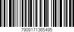 Código de barras (EAN, GTIN, SKU, ISBN): '7909171365495'