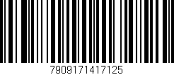 Código de barras (EAN, GTIN, SKU, ISBN): '7909171417125'