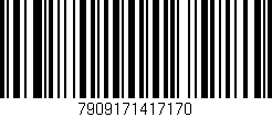 Código de barras (EAN, GTIN, SKU, ISBN): '7909171417170'