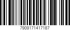 Código de barras (EAN, GTIN, SKU, ISBN): '7909171417187'