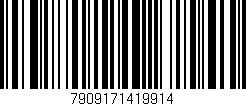 Código de barras (EAN, GTIN, SKU, ISBN): '7909171419914'