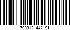 Código de barras (EAN, GTIN, SKU, ISBN): '7909171447191'