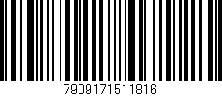 Código de barras (EAN, GTIN, SKU, ISBN): '7909171511816'