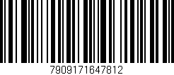 Código de barras (EAN, GTIN, SKU, ISBN): '7909171647812'