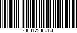 Código de barras (EAN, GTIN, SKU, ISBN): '7909172004140'
