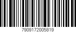 Código de barras (EAN, GTIN, SKU, ISBN): '7909172005819'