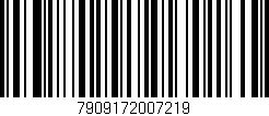 Código de barras (EAN, GTIN, SKU, ISBN): '7909172007219'