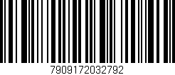 Código de barras (EAN, GTIN, SKU, ISBN): '7909172032792'