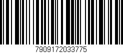 Código de barras (EAN, GTIN, SKU, ISBN): '7909172033775'