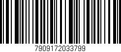 Código de barras (EAN, GTIN, SKU, ISBN): '7909172033799'