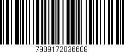 Código de barras (EAN, GTIN, SKU, ISBN): '7909172036608'
