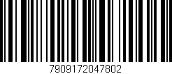Código de barras (EAN, GTIN, SKU, ISBN): '7909172047802'