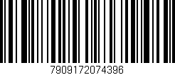 Código de barras (EAN, GTIN, SKU, ISBN): '7909172074396'