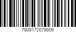 Código de barras (EAN, GTIN, SKU, ISBN): '7909172078806'