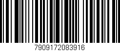 Código de barras (EAN, GTIN, SKU, ISBN): '7909172083916'